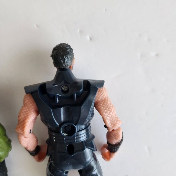 Marvel Avengers Action Figures Set Of 3 - Iron Man Hulk & Thor - missing lights - Picture 14 of 16